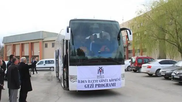 Erzincan'da 'İlden İlçeye Gönül Köprüsü' projesi
