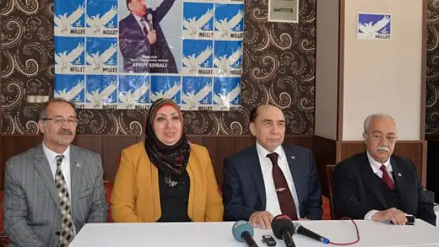 Millet Partisi Genel Başkanı Edibali, Malatya'da