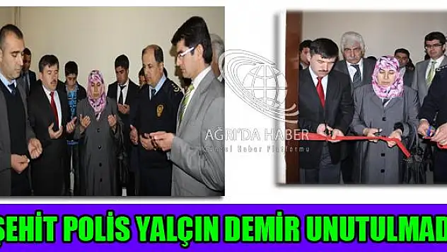 ŞEHİT POLİS YALÇIN DEMİR UNUTULMADI.