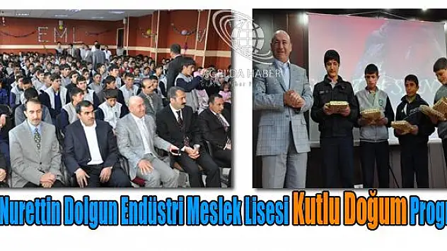 Bir Kutlu Doğum Coşkusu da Lisede Yaşandı.