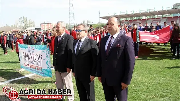 Ağrı'da 'Amatör Spor Haftası' Etkinlikleri