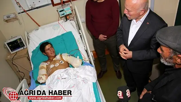 Erzurum Büyükşehir Belediyesi Çoban Ramazan Taşdemir'e sahip çıktı