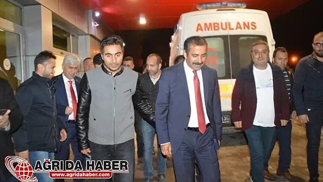 Sağlık-Sen Genel Başkanı Metin Memiş Ağrı'da