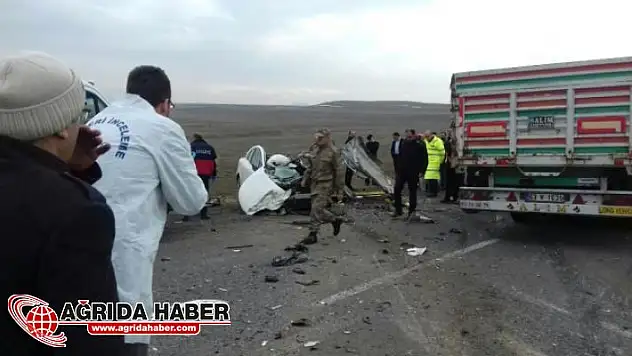Ağrı'da Feci Kaza: 4 Kişi Hayatını kaybetti