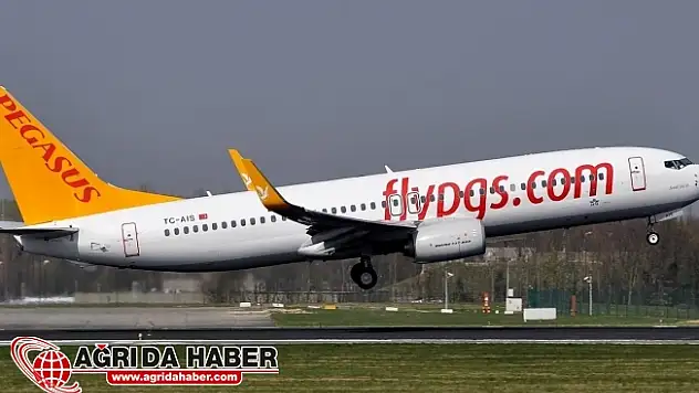 Ağrı-İzmir Uçak Seferlerini Pegasus Hava Yolları Gerçekleştirecek