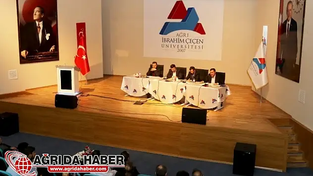 A.İ.Ç.Ü.'de 'Geçmişten Günümüze Ağrılı Alimler ve Manevi Kalkınmamızdaki Katkıları' Paneli