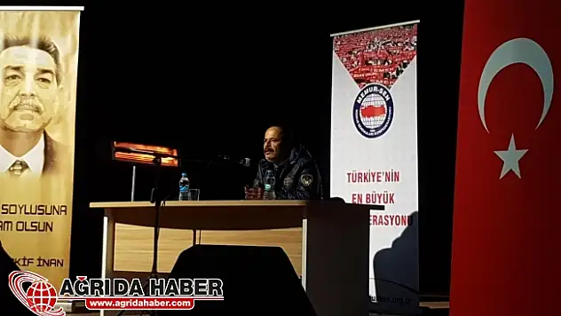 Eğitim-Bir-Sen Ağrı Şubesi Davetiyle Yazar Akyürek Ağrı'da