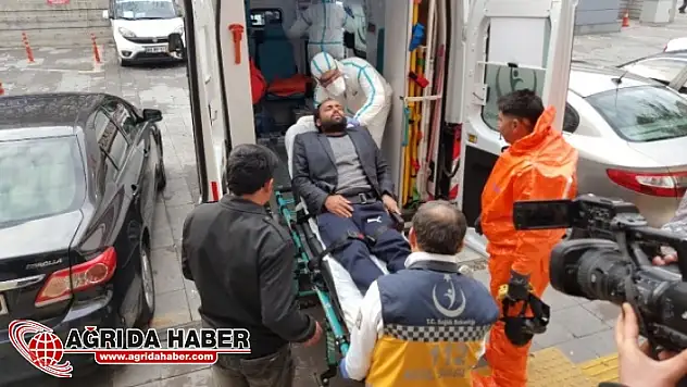 Kimyasal Saldırıya Uğradım diyen Suriyeli Vatandaşın Son Kontrolleri Yapıldı