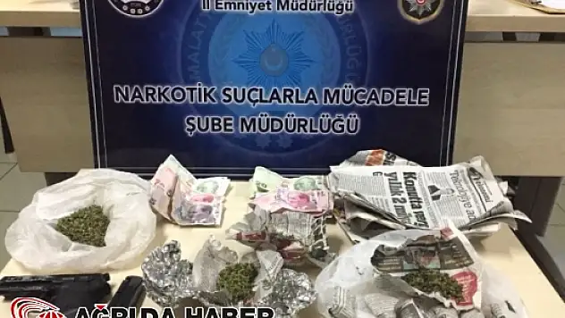 Malatya'da Yapılan Uyuşturucu Operasyonunda 10 Kişi Gözaltına Alındı