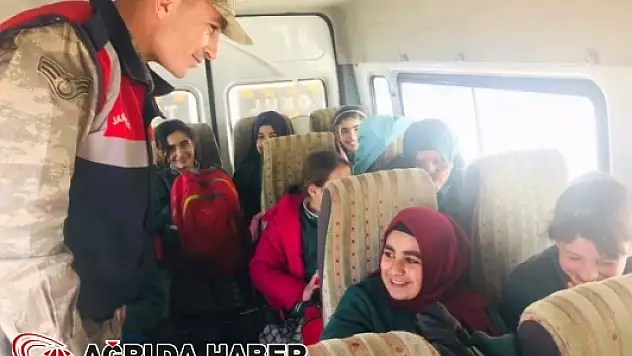 Van'da Okul Servislerine Kış Denetimi
