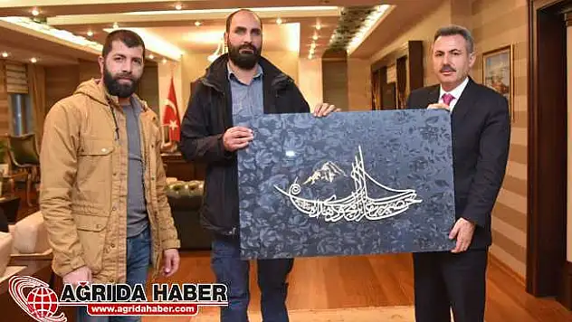 Yeşilay Ağrı Şubesinden Ağrı Valisi Süleyman Elban'a Ziyaret