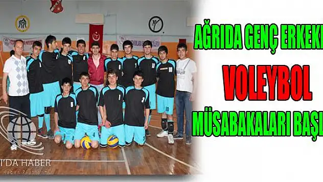 GENÇ ERKEKLER VOLEYBOL MÜSABAKALARI BAŞLADI.
