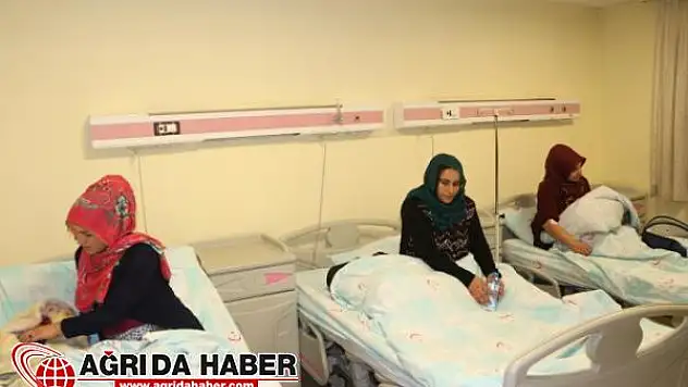 Ağrı'da Yeni Yılda 3 Kız Çocuğu Dünyaya Geldi