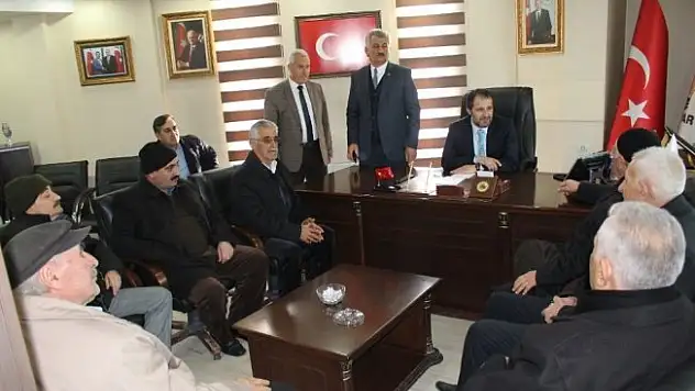 AK Parti İl Başkanı Gür'e ziyaretler devam ediyor