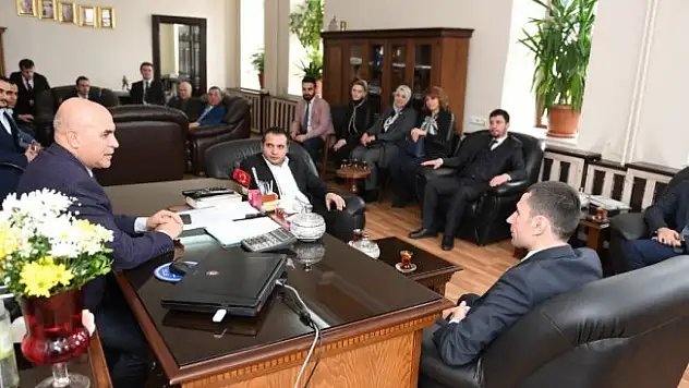 Ak Parti Yakutiye İlçe, Korkut'u ziyaret etti