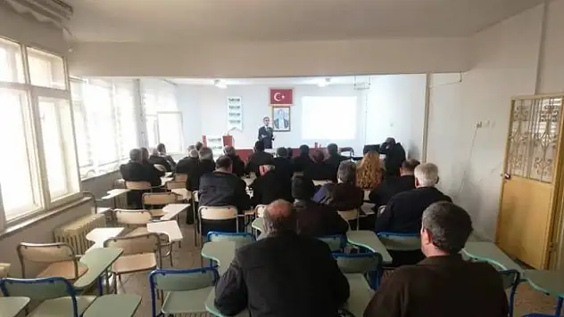 Arapgir'de Tarım Sigortaları bilgilendirme toplantısı yapıldı