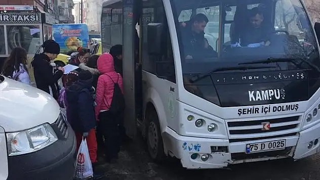 Ardahan Belediyesi'nden kayak severlere ücretsiz ulaşım hizmeti