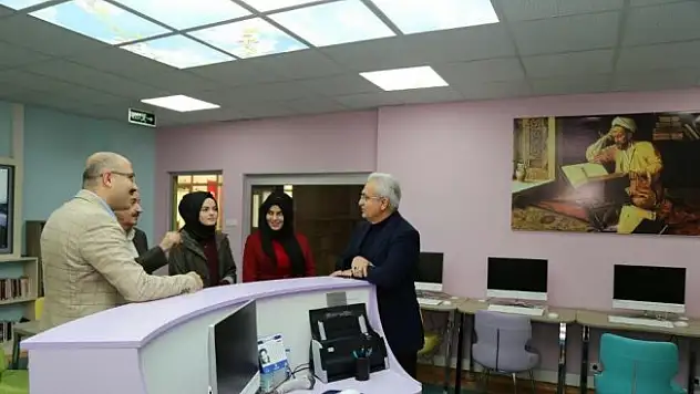 Başkan Başsoy'dan Binali Yıldırım Kız Anadolu İmam Hatip Lisesi'ne Ziyaret