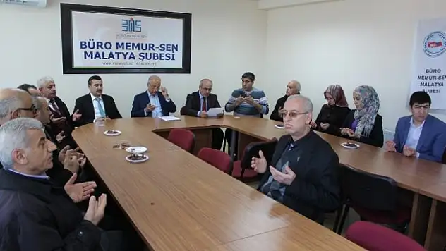 Büro Memur-Sen'den 'Zeytin Dalı Harekatı'na destek