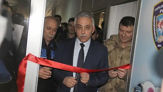 Hakkari'de 'Kanka Polis Mağazası' açıldı
