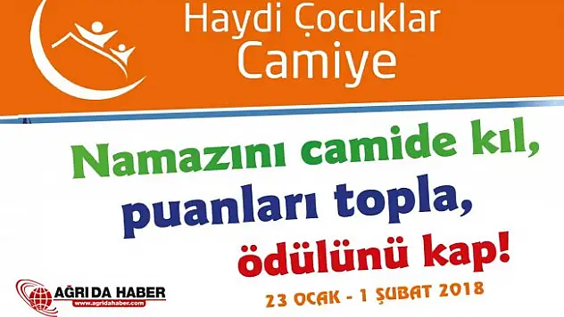'Haydi Çocuklar Camiye' Projesi Hayata Geçiyor