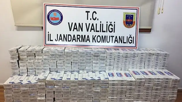Jandarmadan kaçak sigara operasyonu