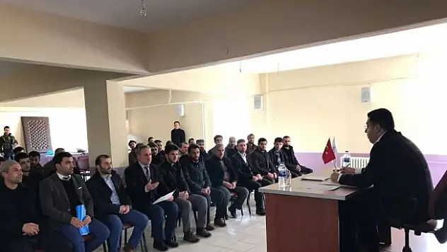 Kaymakam Özcan, din görevlileriyle bir araya geldi