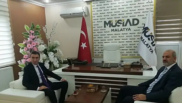Kaymakam Sakar'dan MÜSİAD'a ziyaret