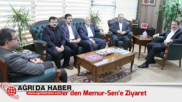 Mazlumder Genel Başkanı ve Heyetinden Memur-Sen'e Ziyaret