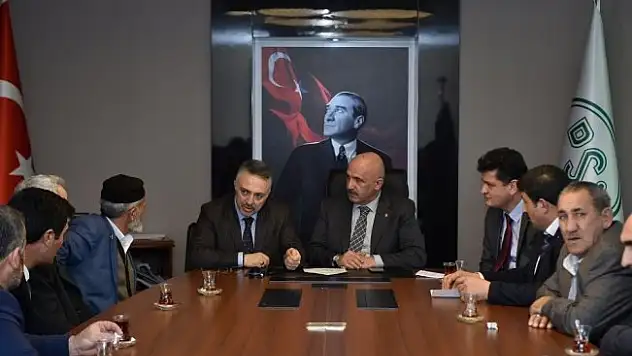 Milletvekili Ilıcalı, Bakan Eroğlu ile  görüştü