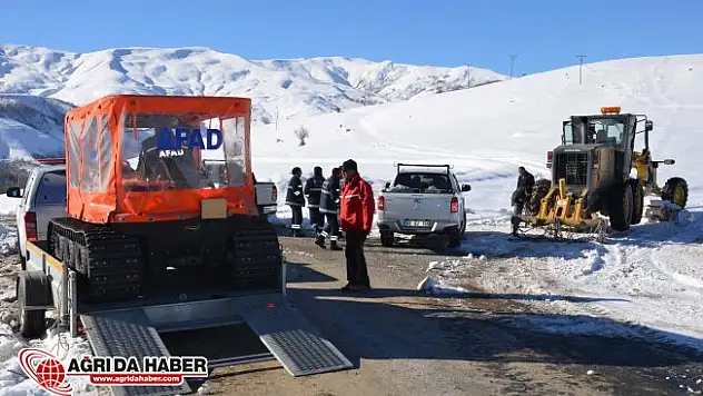 Muş'ta AFAD'tan Kayakçılar İçin Seferberlik
