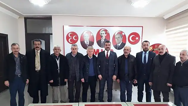 Sivaslılar Derneği'nden MHP'ye ziyaret