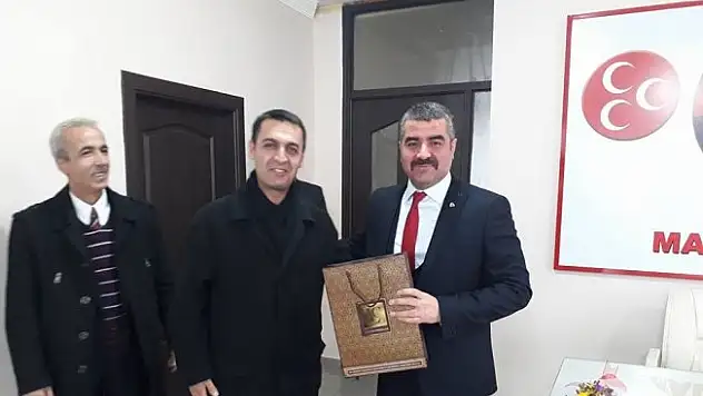 Taşeron işçilerden Avşar'a teşekkür ziyareti