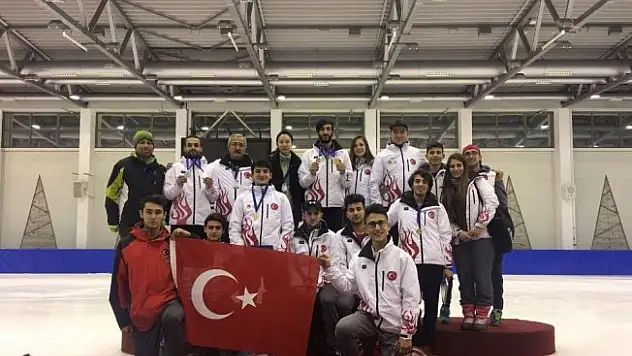 Türk sporcular Short Track Danubia Serisi Pannonia Open yarışmasına damga vurdu