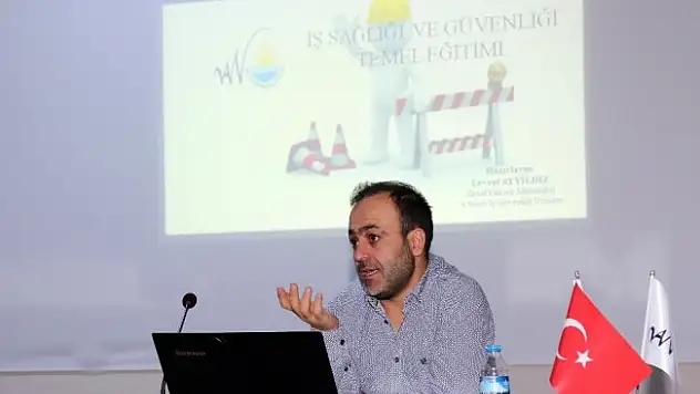 Van Büyükşehir Belediyesi personeline iş güvenliği eğitimi