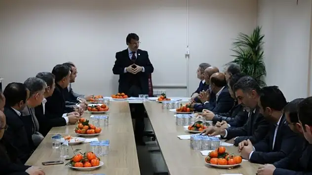 Van TSO'dan siyasi partilere ziyaret