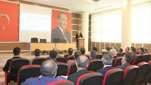 Van'da 'İlçe Milli Eğitim Müdürleri Kurul Toplantısı' yapıldı