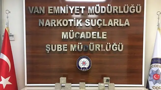 Van'da uyuşturucu operasyonu