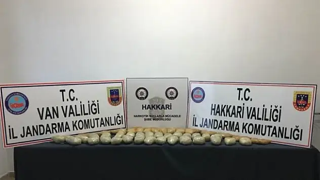 Yüksekova'da uyuşturucu operasyonu