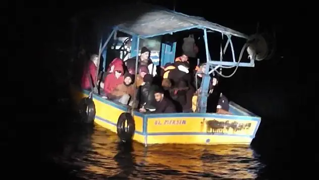 38 kaçak göçmen yakalandı