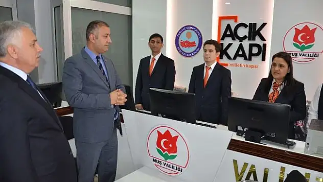 Açık Kapı projesi hizmete başladı