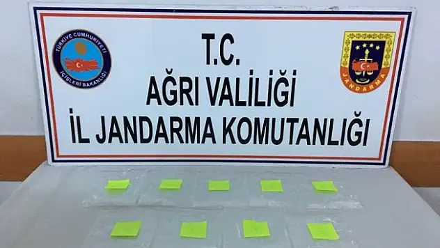 Ağrı'da kaçak sigara içerisinde metamfetamin ele geçirildi