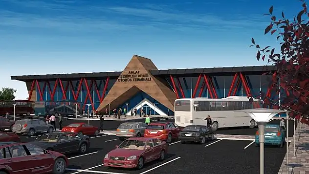 Ahlat şehirlerarası otobüs terminaline kavuşacak