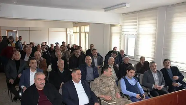 Arapgir'de kamu kurumlarıyla istişare toplantısı