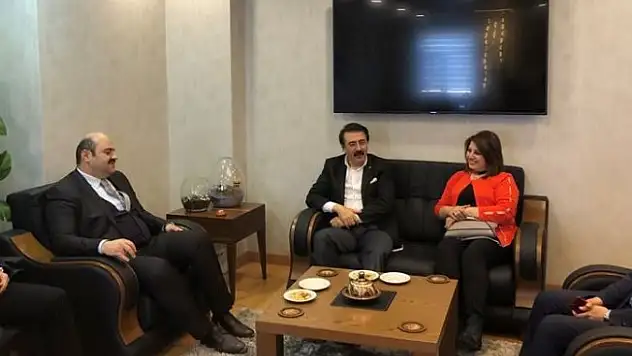 Aydemir Aziziye Belediyesinin konuğuydu