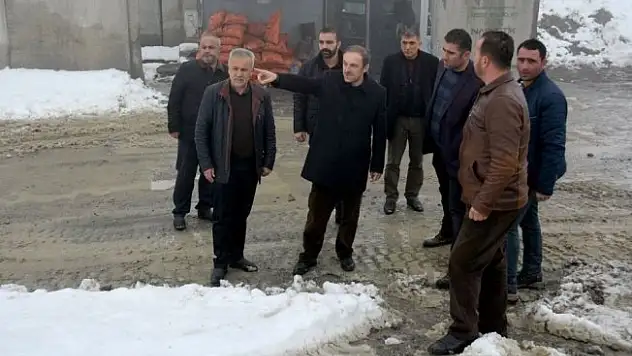 Başkan Epcim içme suyu çalışmalarını denetledi