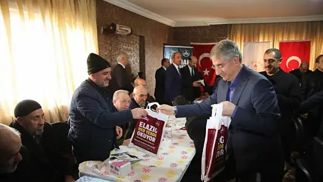 Başkan Yanılmaz ve muhtarlardan 'Elazığ Her Yerde Okuyor' kampanyasına destek