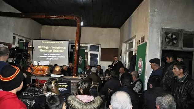 Bayramiç sütünün marka olması yönünde alt yapı çalışmaları başladı