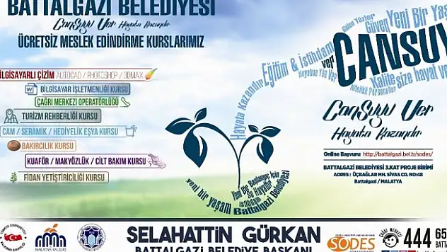 'Cansuyu Ver Hayata Kazandır' projesi