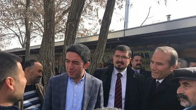 CHP İl Başkanı Kiraz'dan Arguvan'a ziyaret